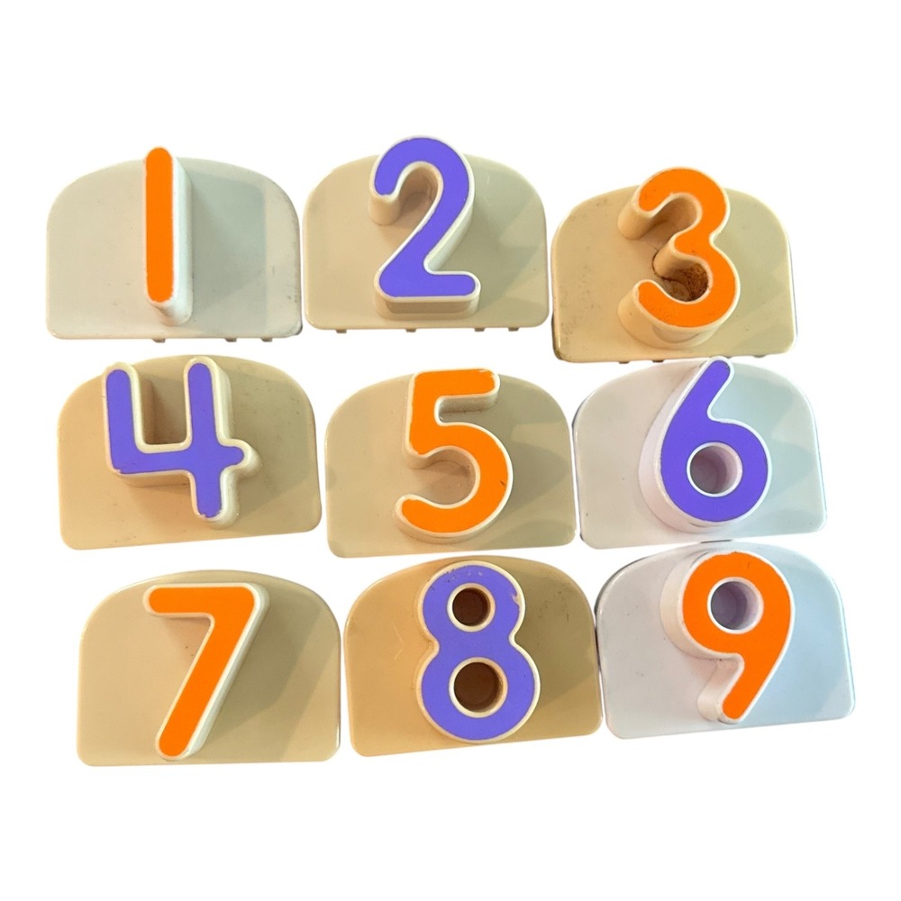 Leap Frog‎ Magnetic Fridge Phonics Numbers 1 - 9 Educational Toy